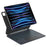 SP02 Bluetooth-Compatible Keyboard for iPad Air 13 (2026) / (2025) / (2024) / Pro 12.9 (2022) / (2021) / (2020) / (2018) Magnetic Keyboard Case - Black Grey - 1