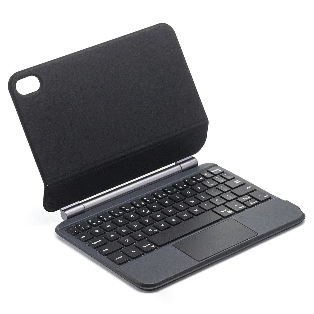 P83PRO For iPad mini (2024) / (2021) Magnetic Bluetooth-compatible Keyboard with Touchpad Backlit + Tablet Case - 1