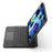 For iPad Pro 11 (2025) / (2024) Bluetooth-compatible Keyboard Magnetic Touchpad Keyboard with Tablet Case - Black - 4