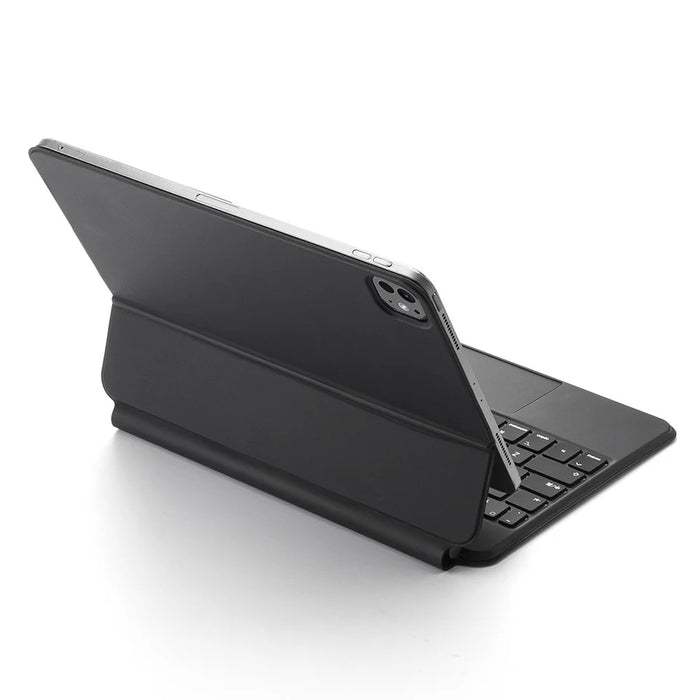 For iPad Pro 13 (2025) / (2024) Bluetooth-compatible Keyboard Magnetic Touchpad Keyboard with Tablet Case - Black - 5