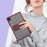 For Samsung Galaxy Tab A7 Lite 8.7-inch Case with Kickstand TPU + PC Skin-Touch Tablet Cover - Wine Red - 6