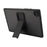 For Samsung Galaxy Tab A8 10.5 (2022) / (2021) Case with Kickstand TPU + PC Skin-Touch Tablet Cover - Black - 2