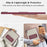 For iPad (2025) / 10.9 (2022) Case with Kickstand TPU + PC Skin-Touch Tablet Cover - Wine Red - 4
