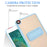 For iPad mini (2019) 7.9 Inch / mini 4 Case with Kickstand TPU + PC Skin-Touch Tablet Cover - Baby Blue - 7