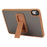 For iPad mini (2024) / (2021) Case with Kickstand TPU + PC Skin-Touch Tablet Cover - Desert Gold - 2