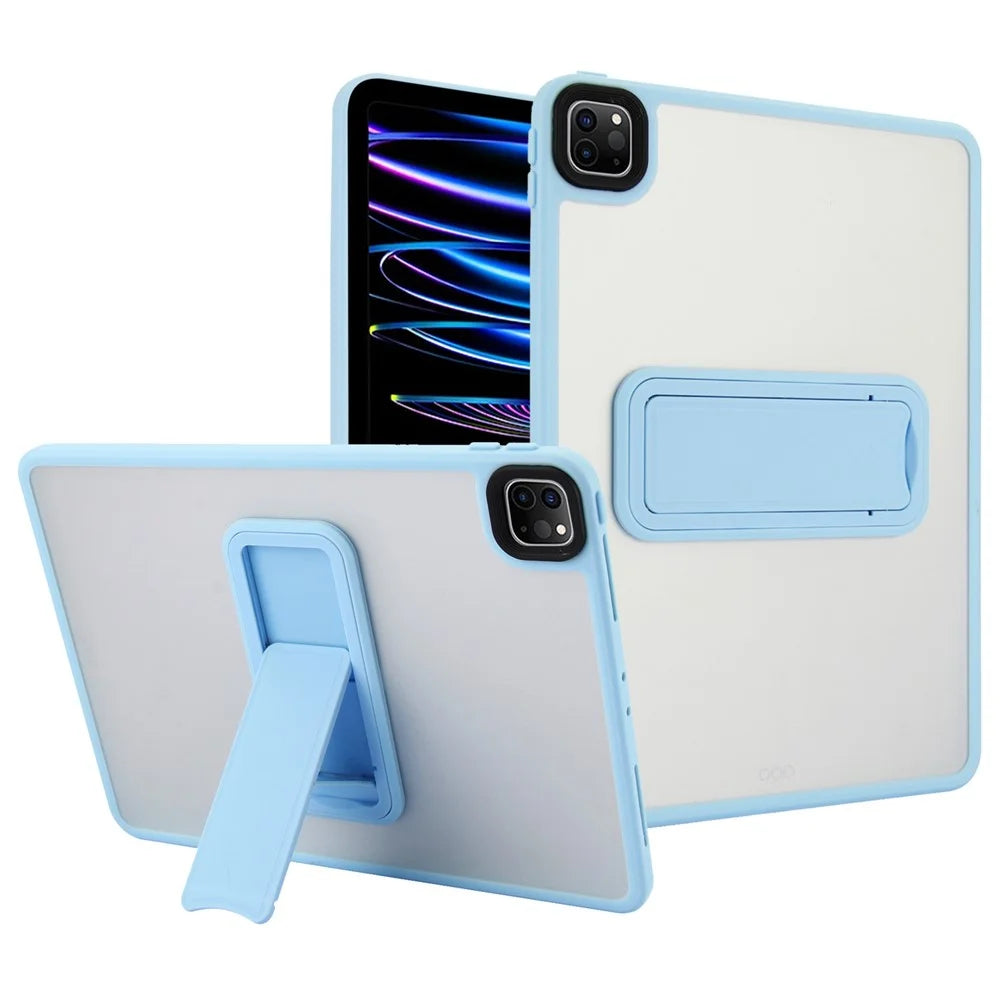 Tablet Case with Kickstand For iPad Pro 11 (2022) / (2021) / (2020) TPU + PC Skin-Touch Cover - Baby Blue - 1