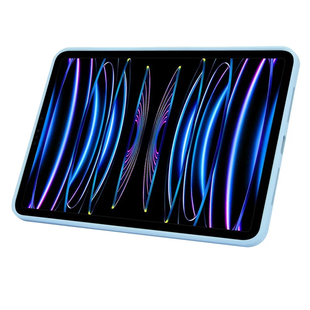 Tablet Case with Kickstand For iPad Pro 11 (2022) / (2021) / (2020) TPU + PC Skin-Touch Cover - Baby Blue - 2