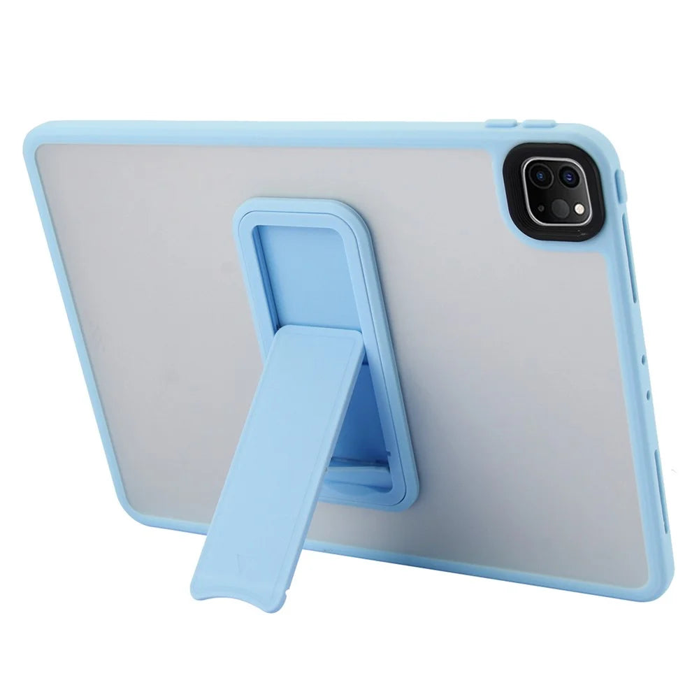 Tablet Case with Kickstand For iPad Pro 11 (2022) / (2021) / (2020) TPU + PC Skin-Touch Cover - Baby Blue - 3