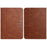 For 10 inch Universal Tablet Case Retro Cowhide Texture Leather Cover with Card Holder - Coffee - 1