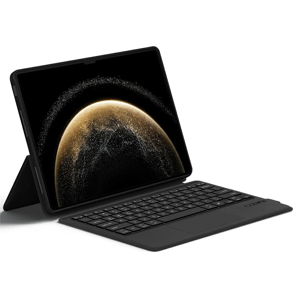 For Huawei MatePad Pro 13.2 (2025) Backlit Magnetic Bluetooth-compatible Keyboard Leather Stand Case, Arabic Version - 3