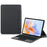 For Honor Pad V9 Leather Case + Touchpad Bluetooth-compatible Keyboard with Backlit - 1