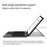 For Honor Pad V9 Leather Case + Touchpad Bluetooth-compatible Keyboard with Backlit - 6