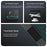 For Samsung Galaxy Tab S8 Ultra Leather Case + Bluetooth-Compatible Keyboard with Backlight Trackpad - 3