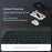 For Samsung Galaxy Tab S8 Ultra Leather Case + Bluetooth-Compatible Keyboard with Backlight Trackpad - 7