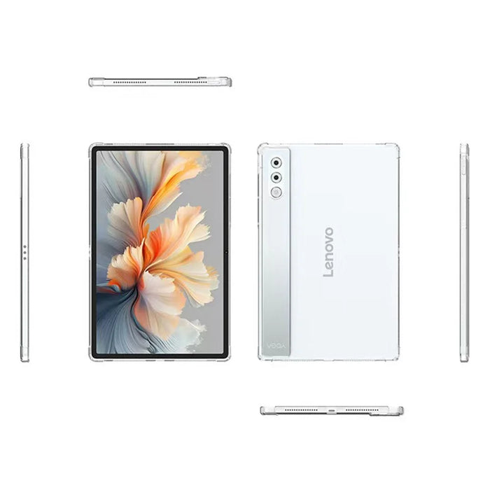 For Lenovo Yoga Pad Pro Case Four Corner Shockproof Clear Tablet TPU Cover - 5