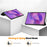 For Lenovo Idea Tab Pro Case Pattern Print Leather Stand Tablet Cover - Don't Touch Me - 5