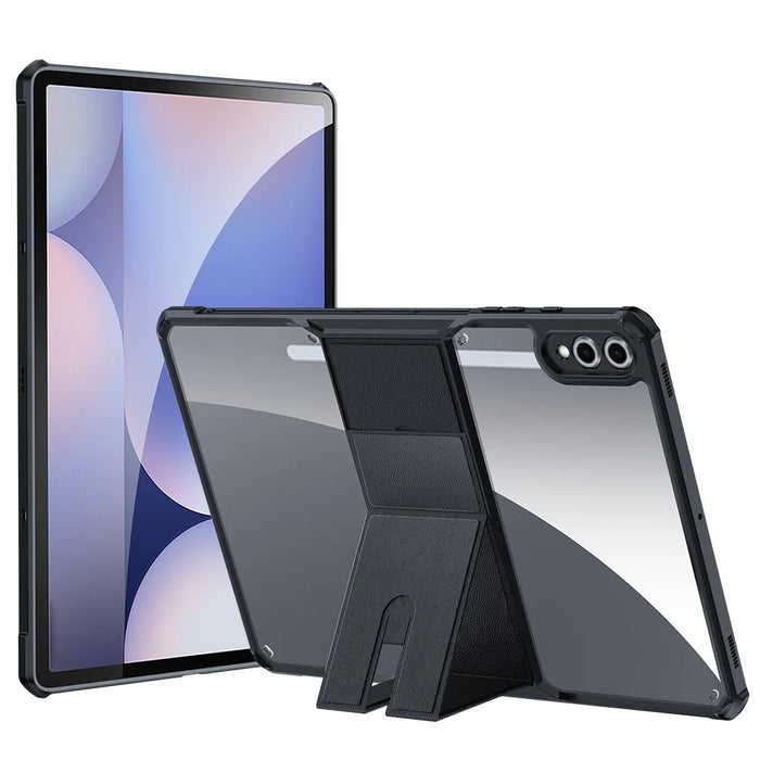 XUNDD For Samsung Galaxy Tab S10+ / Tab S9+ Case Leather Kickstand TPU + PC Airbag Protection Tablet Cover - 1