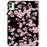 For TECNO Megapad 11 Leather Case Pattern Printed Stand Tablet Cover with Card Slots - Plum Blossom - 6