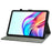 For TECNO Megapad 11 Case Tiger Imprint Anti-Scratch PU Leather Tablet Cover - Grey - 3