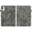 For TECNO Megapad 11 Case Tiger Imprint Anti-Scratch PU Leather Tablet Cover - Grey - 7
