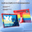 For Lenovo Xiaoxin Pad Pro 12.7 Inch / Pad Pro 12.7 (2025) Silicone Case with Kickstand Rugged Protective Cover - Dark Blue - 6