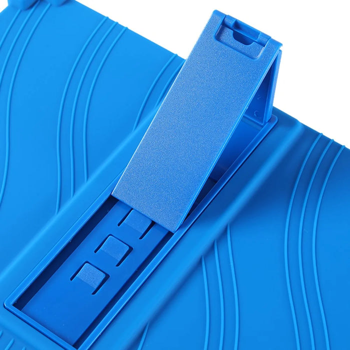 For Teclast P50 / P50S Silicone Case with Kickstand Rugged Protective Cover - Dark Blue - 6