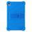 For Walmart Onn 8 inch (2024) Silicone Case with Kickstand Rugged Protective Cover - Dark Blue - 1