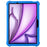 For iPad Air 11 (2026) / (2025) / (2024) Silicone Case with Kickstand Rugged Protective Cover - Dark Blue - 2