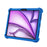 For iPad Air 11 (2026) / (2025) / (2024) Silicone Case with Kickstand Rugged Protective Cover - Dark Blue - 4