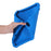 For iPad Air 11 (2026) / (2025) / (2024) Silicone Case with Kickstand Rugged Protective Cover - Dark Blue - 5
