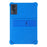 For Blackview Tab 90 / Tab 90 WiFi Silicone Case with Kickstand Rugged Protective Cover - Dark Blue - 1