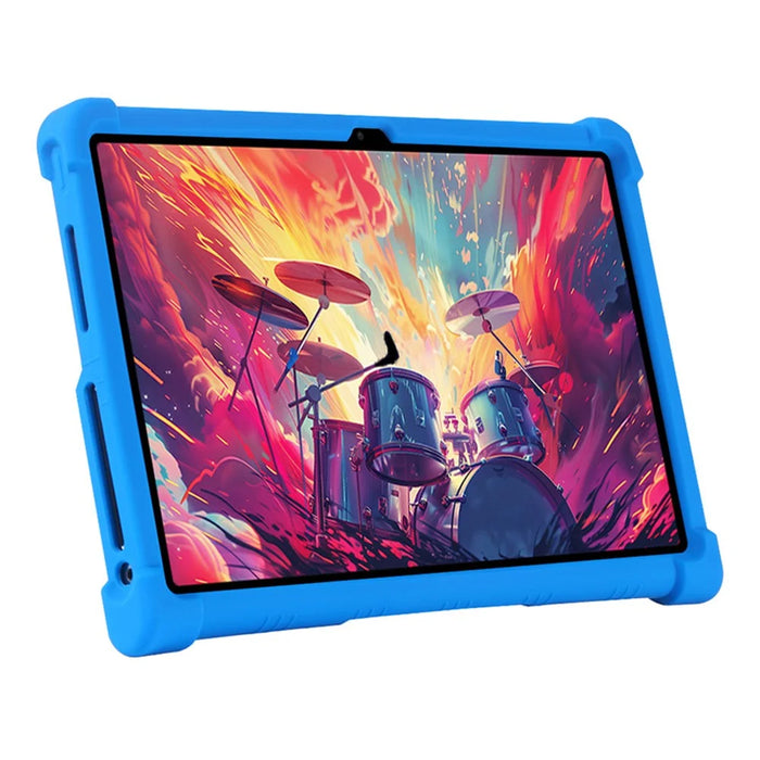 For Lenovo Xiaoxin Pad Studio 11.5 Inch / Tab Plus Silicone Case with Kickstand Rugged Protective Cover - Dark Blue - 2