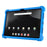 For Walmart Onn 12.1 inch Tablet Pro (2024) Silicone Case with Kickstand Rugged Protective Cover - Dark Blue - 2