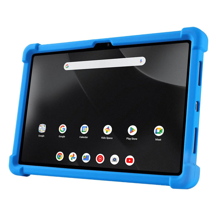 For Walmart Onn 12.1 inch Tablet Pro (2024) Silicone Case with Kickstand Rugged Protective Cover - Dark Blue - 2