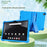 For Walmart Onn 12.1 inch Tablet Pro (2024) Silicone Case with Kickstand Rugged Protective Cover - Dark Blue - 5
