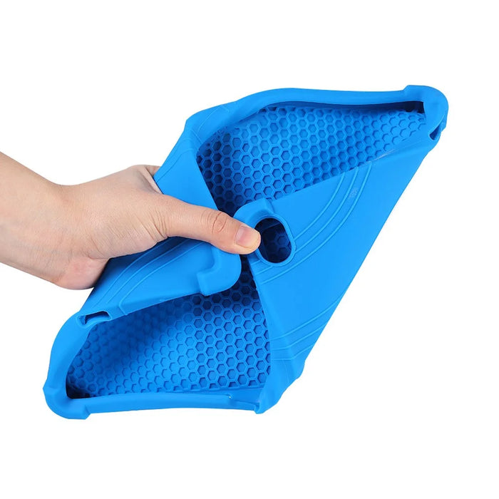 For Walmart Onn 12.1 inch Tablet Pro (2024) Silicone Case with Kickstand Rugged Protective Cover - Dark Blue - 7