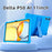 For Teclast P50AI Silicone Case with Kickstand Rugged Protective Cover - Dark Blue - 4
