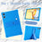 For Teclast P50AI Silicone Case with Kickstand Rugged Protective Cover - Dark Blue - 5