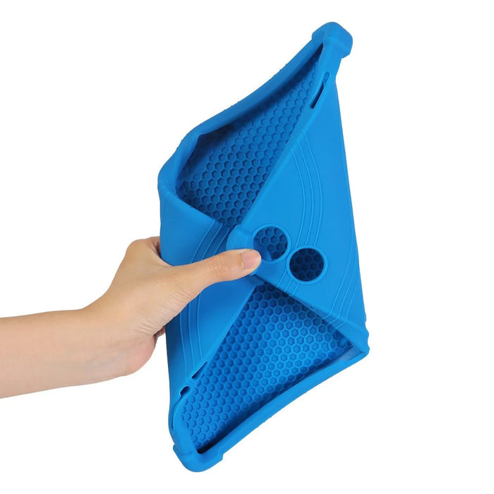 For Teclast P50AI Silicone Case with Kickstand Rugged Protective Cover - Dark Blue - 7