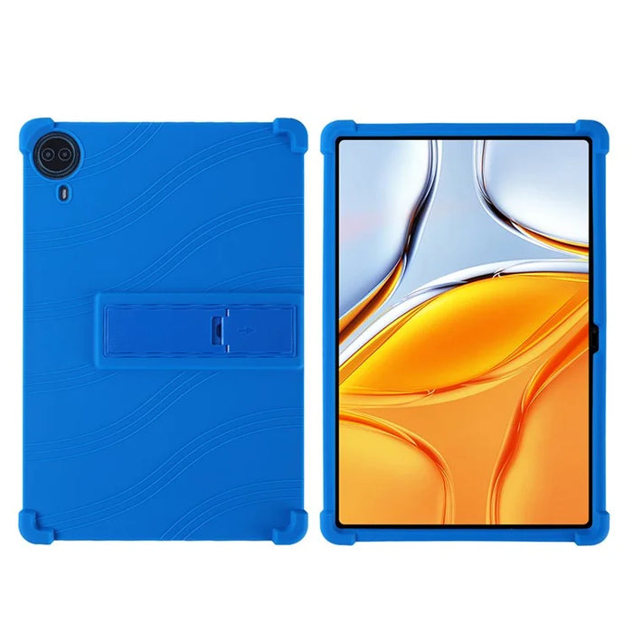 For Teclast T70 Case Adjustable Kickstand Silicone Tablet Protective Cover - Dark Blue - 1