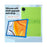 For Teclast T70 Case Adjustable Kickstand Silicone Tablet Protective Cover - Dark Blue - 5