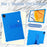For Teclast T70 Case Adjustable Kickstand Silicone Tablet Protective Cover - Dark Blue - 6