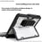 For Microsoft Surface Go 3 / 2 10.5 inch / 1 Protective Case PC TPU Clear Cover with Kickstand Pencil Holder (No Strap) - 5