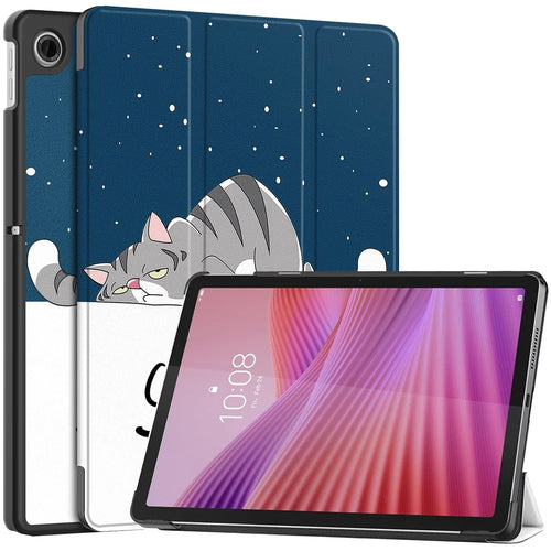 For Lenovo Tab TB311FU Pro Case Pattern Print Leather Stand Tablet Cover - Cat - 1
