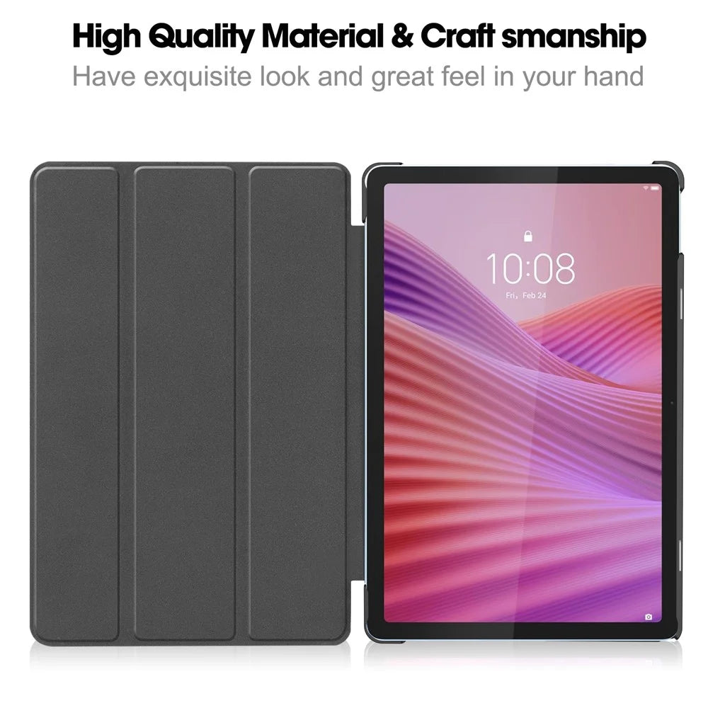 For Lenovo Tab TB311FU Pro Case Pattern Print Leather Stand Tablet Cover - Cat - 2