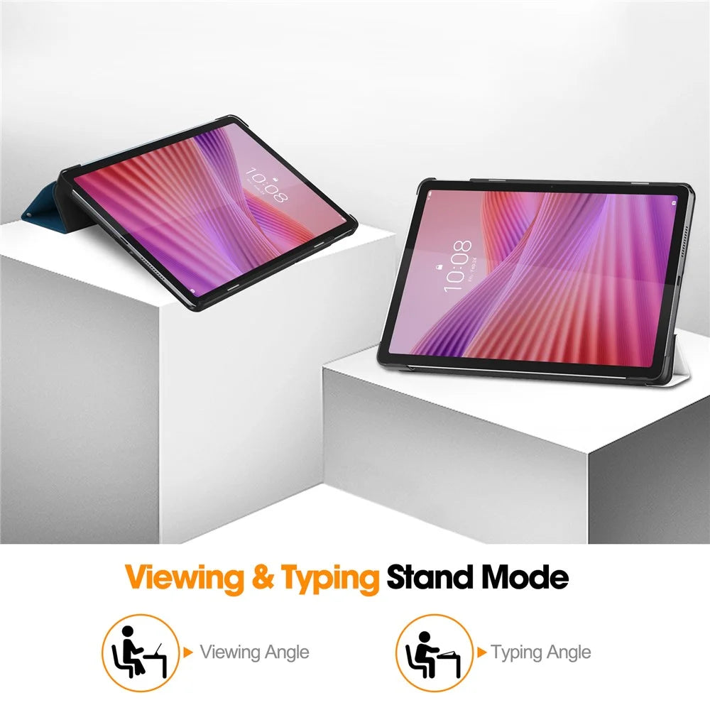 For Lenovo Tab TB311FU Pro Case Pattern Print Leather Stand Tablet Cover - Cat - 6