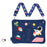 For iPad 10.2 (2021)  /  (2020)  /  (2019) Case Astronaut Silicone + PC Kickstand Tablet Cover with Lanyard - 2