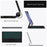 Floating Magnetic Keyboard (Arabic) For Samsung Galaxy Tab S10 Ultra / S9 Ultra / S8 Ultra Bluetooth-Compatible Keyboard + Leather Tablet Case - 6