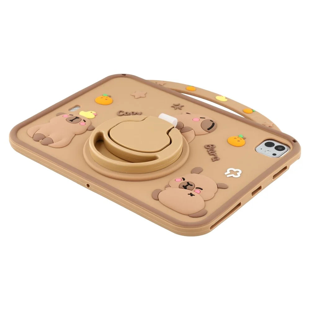 Silicone Case for iPad Air 11 (2026) / (2025) / (2024) / Pro 11 (2025) / 11 (2024) / (2022) / (2021) / (2020) / (2018) / Air (2022) / (2020) Kickstand Cover - 5