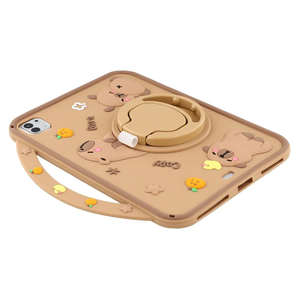 Silicone Case for iPad Air 11 (2026) / (2025) / (2024) / Pro 11 (2025) / 11 (2024) / (2022) / (2021) / (2020) / (2018) / Air (2022) / (2020) Kickstand Cover - 6